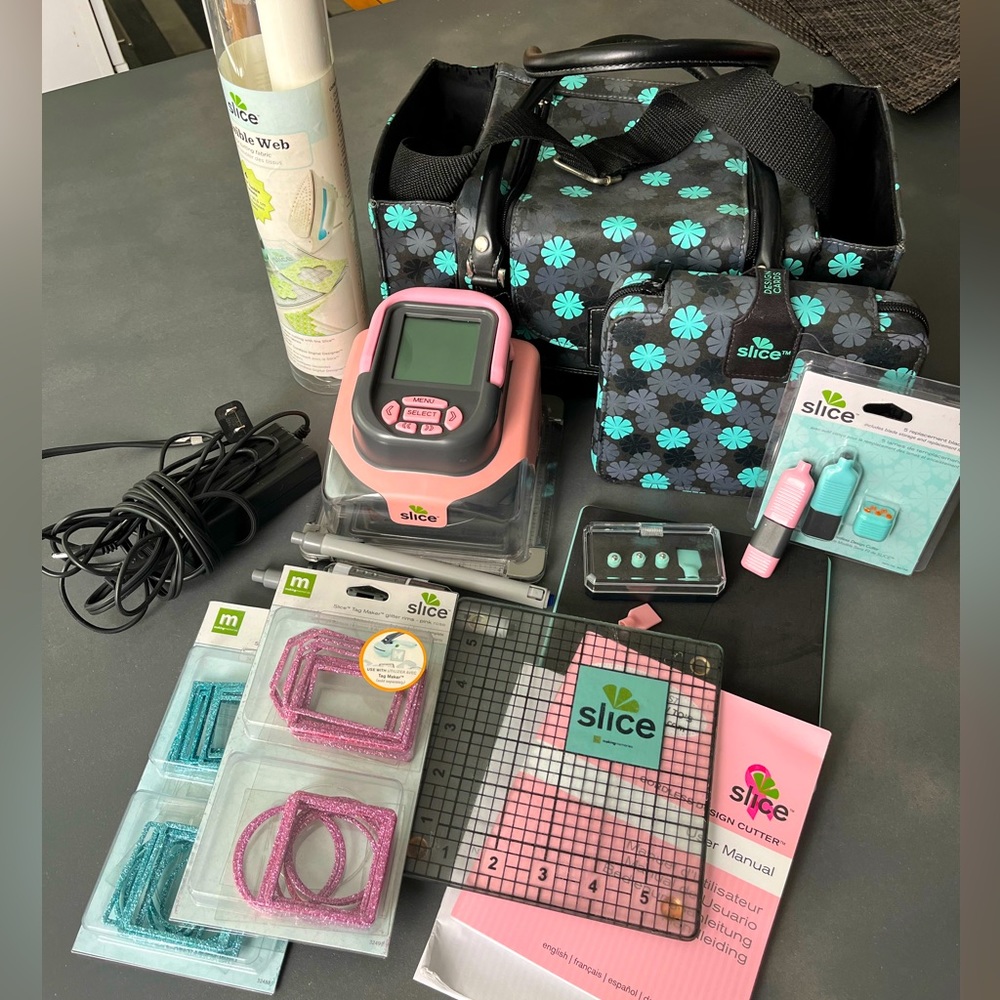 Making Memories Pink Slice Lot including Halloween and Christmas